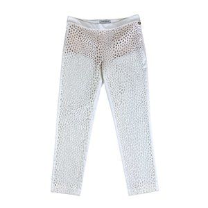 NWOT Angelo Marani Ankle Pants (Italian) • White • 29" Waist